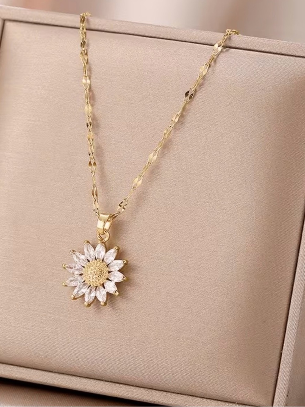 Sunflower Necklace